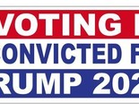 Trump 2024 Felon Bumper Sticker B21 - $1.95+