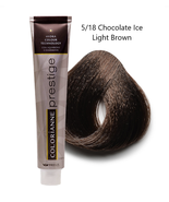 Colorianne Prestige Chocolate Permanent Italian Color, 5/18 Chocolate Ic... - $23.00