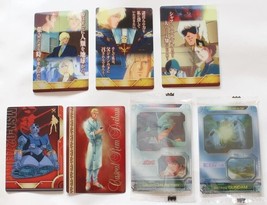 Set of 7 Anime Torayca / Memory Alucard / Gundam Compilation Plastic Cards - $44.55