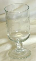 Princess House Heritage Stemmed Iced Tea Water Glass Goblet - $12.86