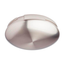 Kathy Ireland Home Lindbergh Eco No-Light Plate, Brushed Steel Finish CP315BS - £34.56 GBP