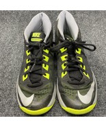 Nike Air Devosion GS Youth Basketball Shoes 845081-005 Black Volt Green ... - £18.62 GBP