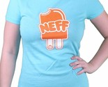 Neff Girls Womens NEFFSICLE Popsicle Ice Cream Tahiti Blue or Black T-Sh... - $32.75