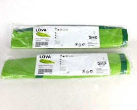 (Lot of 2) IKEA LÖVA Wall Mount Bed Canopy Tents Leaf Green Cozy New 54x35&quot;  - £52.21 GBP