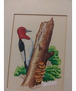 Vtg Tom Westfall Print Framed Woodpecker 8x10” - $38.47 CAD