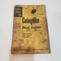 Caterpillar Servicemen&#39;s Reference Book Diesel Engines 5 3/4&quot; Bore 4 Cyl... - $27.71
