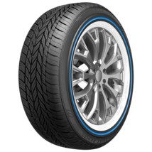 245/40R20 Vogue Tyre Custom Built Radial Blue Stripe BLUE/WHITE 99V Xl M+S - $385.00