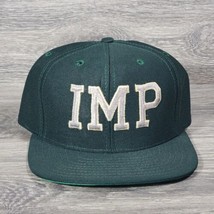 Vintage New Era Pro Model IMP Snapback Hat Cap Adjustable Green USA Medi... - £12.22 GBP