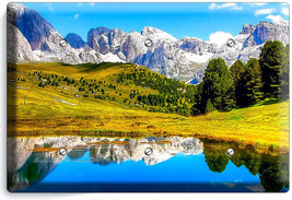 Colorado Mountains Still Life Water Reflection Light Switch Outlet Hd Wall Plate - £9.43 GBP+
