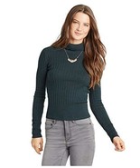 Aeropostale Womens Ribbed Turtleneck Knit Sweater 384 XS - £11.95 GBP