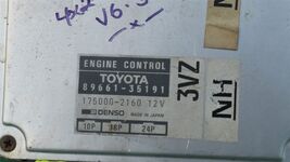 Toyota V6 M/T 3VZ ECM ECU PCM Engine Control Module Computer 89661-35191 image 2