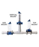 Flowmeter, Rola-Chem Top Mount, 1-1/2&quot; PVC, New - $107.30 CAD