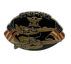 USAF Air Force USA Military Patriotic Enamel Lapel Hat Pin Pinback - £6.22 GBP