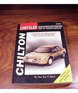 Chilton Chrysler Concorde Intrepid Repair Manual 1993 to 97 - $7.95