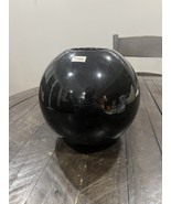 Vintage Royal Haeger Black Orb Ball Round Vase Pottery Vase #4306 C. 198... - $1,276.08 MXN
