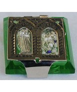 Olive green mini Rosary box - $27.41 CAD