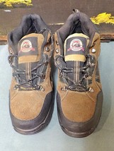 Brahma Suede Leather Steel Toe Safety Work Boots Men&#39;s Size 13D - $14.99