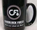 Cardlock Fuels Black Logo Coffee Mug Cup - $12.95
