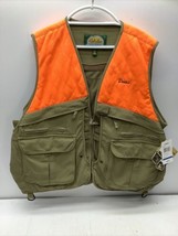 New Cabelas Outdoor Gear Fly Fishing Vest Hunting Size Large Neon Detail... - £21.97 GBP