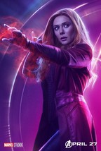 2018 Marvel The Avengers Infinity War Poster 11X17 Wanda Scarlet Witch  - £9.79 GBP