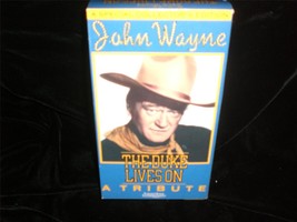 VHS John Wayne: The Duke Lives On, A Tribute 1980 John Wayne, Lonny Chapman - £5.62 GBP