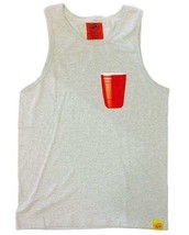 Team phun party pocket vest top / grey heather - £9.49 GBP