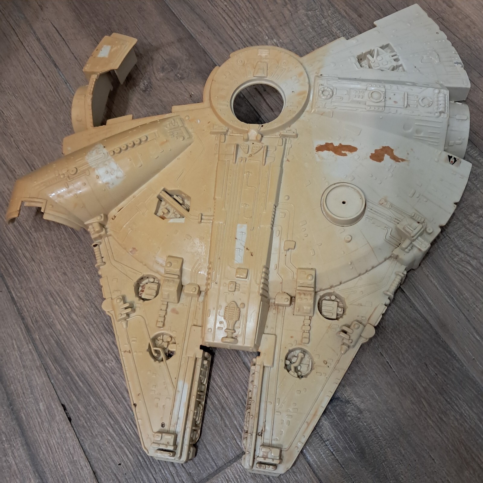Star Wars Millennium Falcon TOP plate shell section body Kenner 1979 part - £18.08 GBP