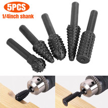 5Pcs 1/4&#39;&#39; Drill Bit Set Cutting Tools For Woodworking Knife Wood Carvin... - $15.99