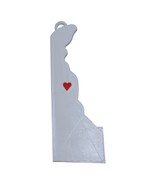 Delaware State Dover Heart Ornament Christmas Decor USA PR244-DE - $6.84 CAD
