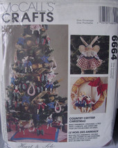 Christmas Craft Pattern 6664 Country Theme. - £5.55 GBP