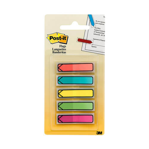 Post-it Arrow Flags 100pk - Bright Colors - $19.84
