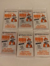 Collegiate Collection 1st Edition OSU Cowboys All Sports Trading Cards Six Packs - £37.36 GBP