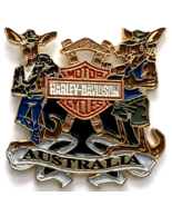Harley-Davidson Australia Pin Kangaroo Biker Theme Crest Logo Motorcycle... - $27.34 CAD