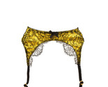 AGENT PROVOCATEUR Womens Suspenders Elegant Lace Yellow Size AP 3 - $260.22