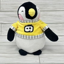 Wonder Wink Scrubs Plush Penguin Promotional Stuffed Animal Yellow Sweater - $23.75