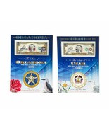 Colorized 2 dollar bill OKLAHOMA &amp; UTAH    2003 C12245 - €25,24 EUR