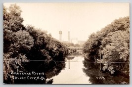 Sheyenne River Valley City ND RPPC c1940 North Dakota Real Photo Postcard L24 - £16.04 GBP