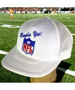 Memphis TN Yes! NFL Meshback Ball Cap Strapback Hat White Young An - £10.35 GBP