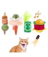 Migipaws Catnip Toys for Indoor Cats,Interactive Kitten Kick Toys,Like F... - £23.53 GBP