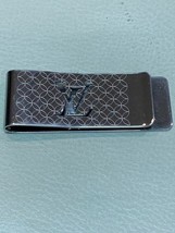 Louis Vuitton Pince Billets Champs Elysees Money Clip M65041 Silver VG w/out box - £143.29 GBP