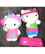 Lot Of 2 HELLO KITTY  Kids Meal Toys  - £9.41 GBP