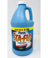 Purex Sta-Flo Liquid Laundry Starch Concentrated 64oz Staflo Stay Flow - $40.92 CAD