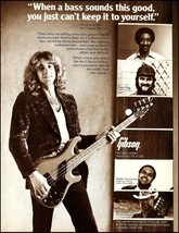 Dave Kiswiney, Wofford Pegg 1982 Gibson Victory bass ad guitar advertise... - £3.38 GBP