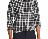 The Men&#39;s Store  Check-Print Classic Fit Shirt Grey Combo-Medium - $24.97