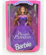 Purple Passion Barbie 1995 Auburn Red Hair NRFB Mint w box 13555 - £17.40 GBP