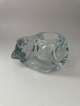 Indiana Glass Cat Candle Holder - £12.01 GBP