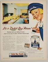 1955 Print Ad Dutch Boy Paints Kitchen National Lead Co. Brooklyn,New York - £15.73 GBP