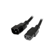 Startech.Com PXT1003 3FT Power Extension Cord C14 To C13 Computer Monitor Power. - £29.45 GBP