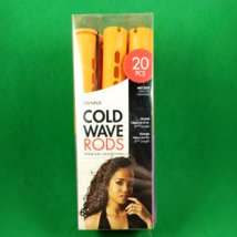 Cold Wave Hair Rods 20 Piece Roller Curler 9/16&quot; x  3/4 Diameter 3 in Long - £3.12 GBP