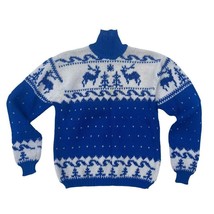 Vintage Merchants Department Warehouse Wool Roller Collar Sweater Skiing... - £76.68 GBP